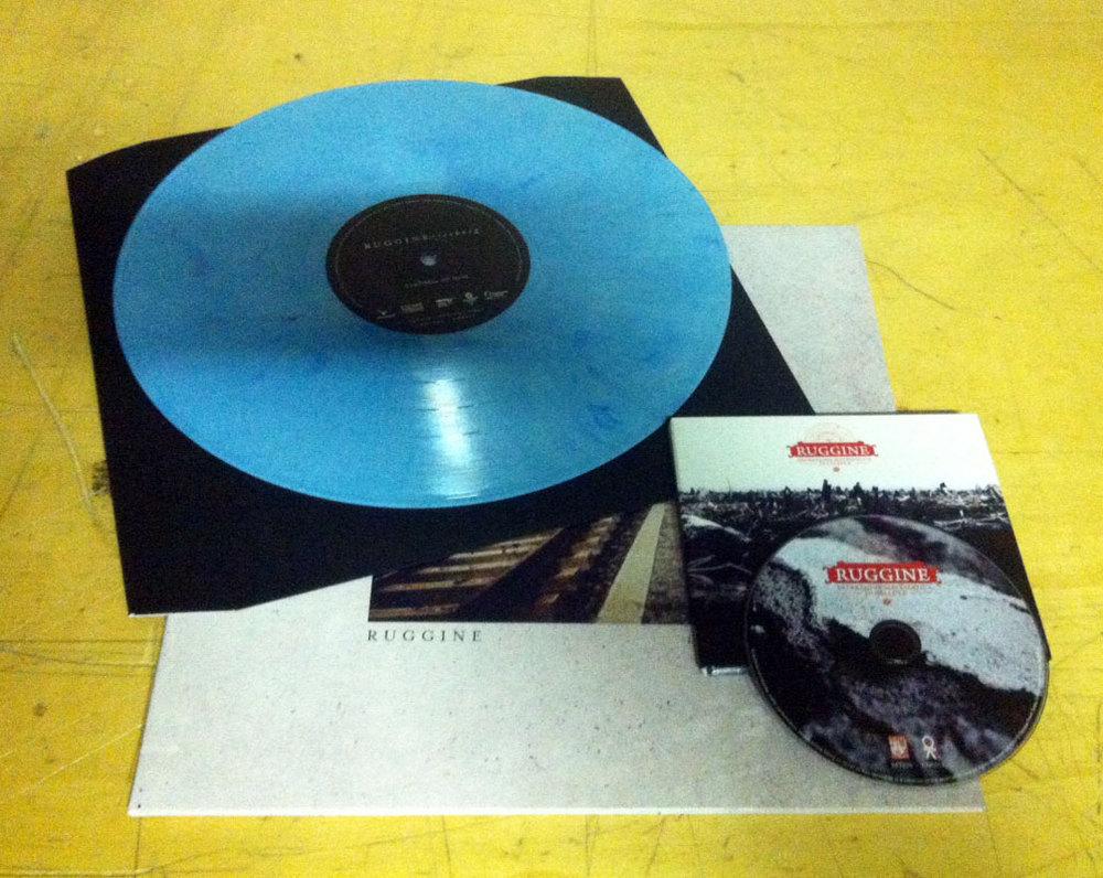 escapefromtoday's tweet photo. RUGGINE "Iceberg" LP + "Estrazione matematica di cellule" CD http://t.co/HD3hodMd47 http://t.co/vs4QojozAZ