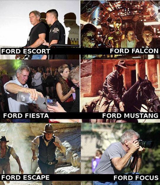 punfound's tweet image. Favourite ford? #pun