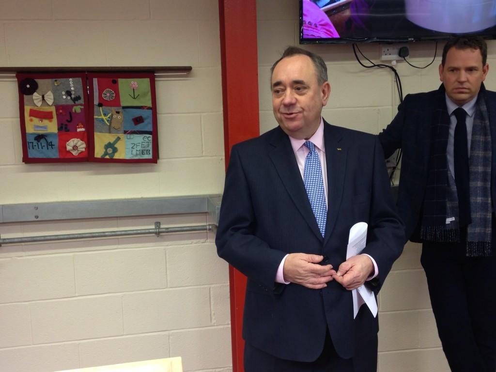 Alex Salmond visits the Borders - ITV News