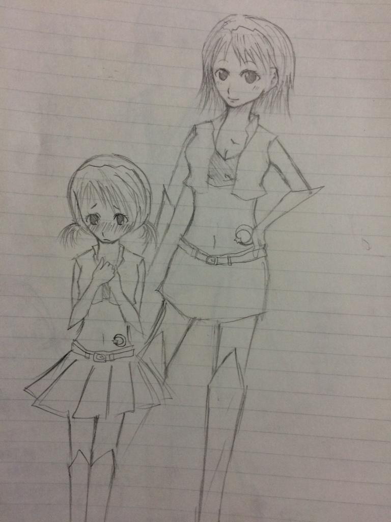 @roa10889 【過去絵】最初から順に小中高です
勘弁してください 