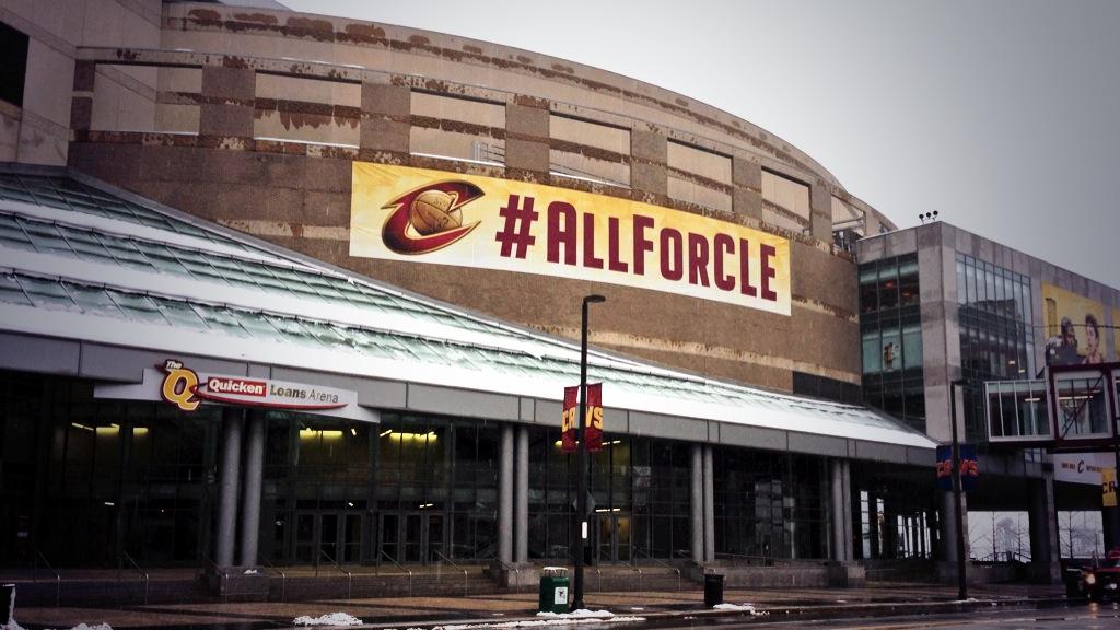 cavs's tweet photo. It may be Monday...but it's also GAMEDAY!

#AllForCLE http://t.co/OkcootlEX4