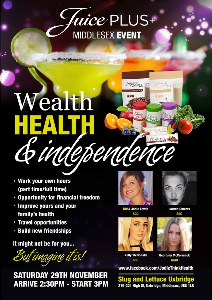 THWJodie's tweet photo. So excited for my 1st Event Who's coming #juiceplusevent #financialfreedom #health #wealth #independence #thinkhealth http://t.co/CRJsys511q