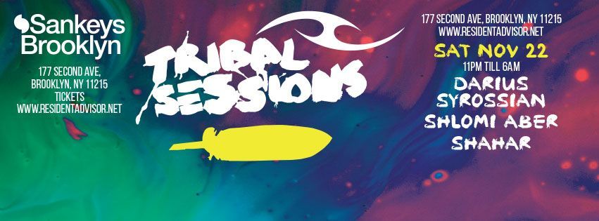 sankeysnyc's tweet photo. EVENT ADDED: SAT 22nd NOV 
Sankeys Brooklyn x @TribalSessions @DariusSyrossian #Residency 
http://t.co/zKo9l11EaH http://t.co/3npNIl5kQG