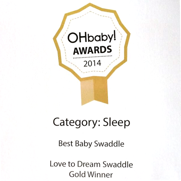 LovetoDreamCAN's tweet photo. We are very proud of our latest award! 
Click here to buy the best baby swaddle: http://t.co/tFvQvnXLnU http://t.co/IjXP4ZCk7A
