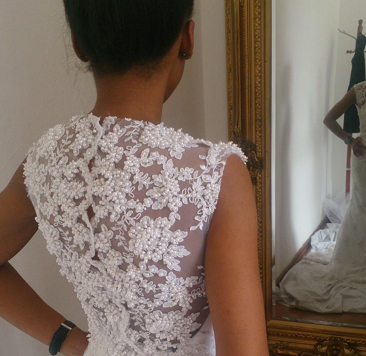 Gorgeous beaded detail.