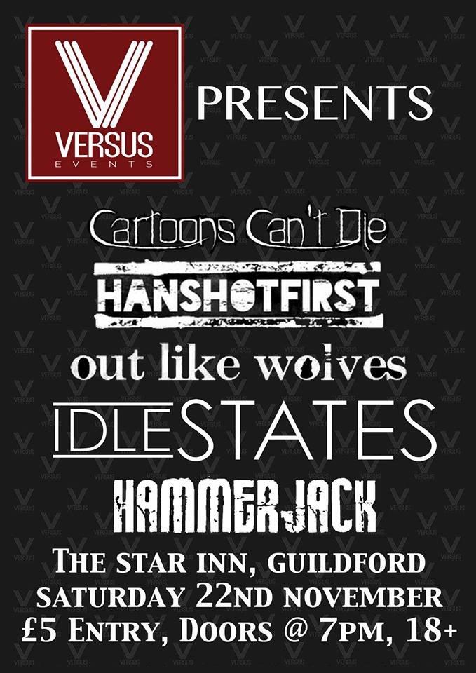 Take_FlightUK's tweet photo. Psyched for this Saturday. Can't wait to play with @IdleStatesBand Who is coming down? #thestar #guildford http://t.co/gxE1nXsq2S