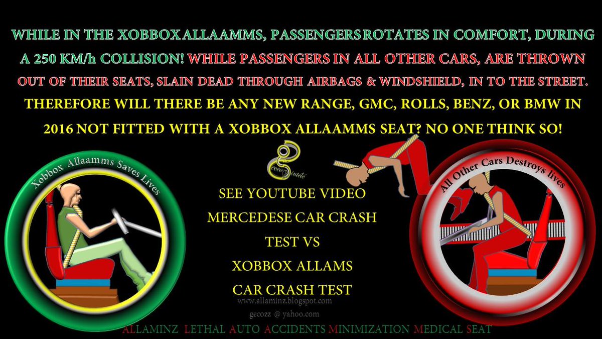 abciesdontexist's tweet photo. THE #ALLAAMMS #DEATHPROOF #SEAT HAS #RENDERED ALL #PRESENT &amp; #FUTURE #CONCEPT #CARS #NONSENSE http://t.co/uq5a8C0Lgl http://t.co/bsW1HRoDCv