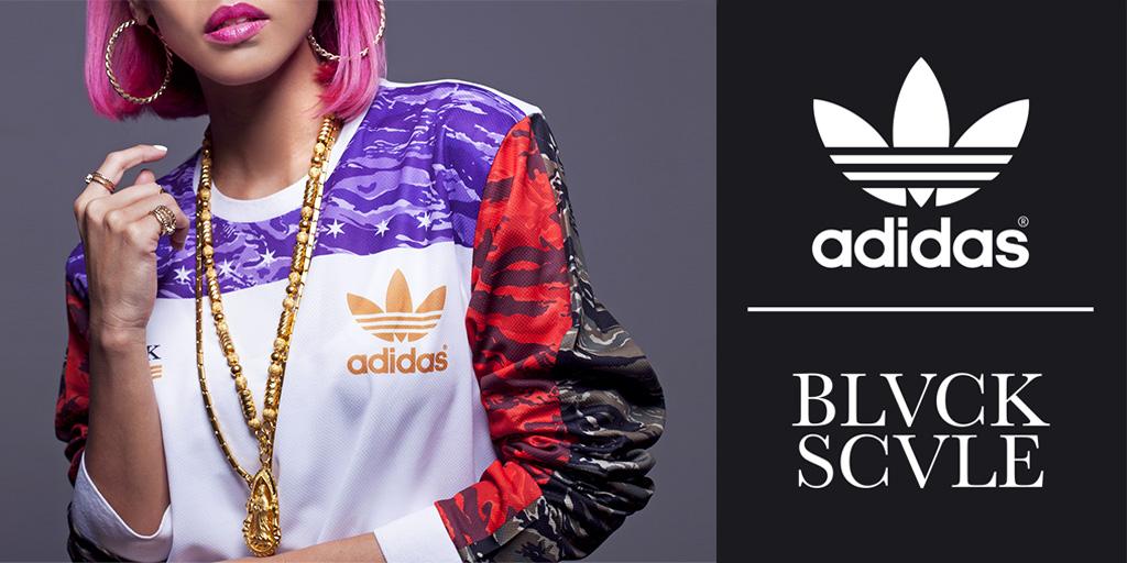 adidasoriginals's tweet photo. The #adidasOriginals x @BlackScale collab drops soon with this ‘BMX Long Sleeve’. Drops at #Consortium stores Nov 22. http://t.co/tZ4vmZTCWj