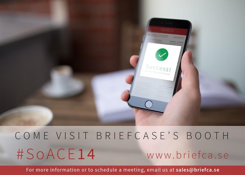 GetBriefcase's tweet photo. Counting down the days til #SoACE14! (and #warmer #weather) See you soon .@SouthernACE http://t.co/U7hLYdb5p6