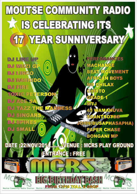 Deejaylinco's tweet photo. #22 Nov Moutse Radio station B'dayBash(Mpumalanga) | #We In Yo City | with @djmuzigp .. http://t.co/CgacIschPP