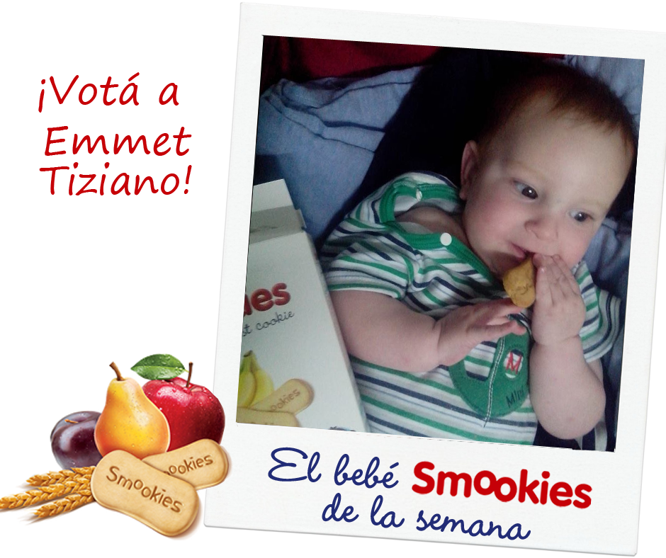 MyFirstSmookie's tweet photo. Felicitaciones a Emmet Tiziano!!! El #bebéSmookies de la semana!!! http://t.co/YJPr8PxWwM