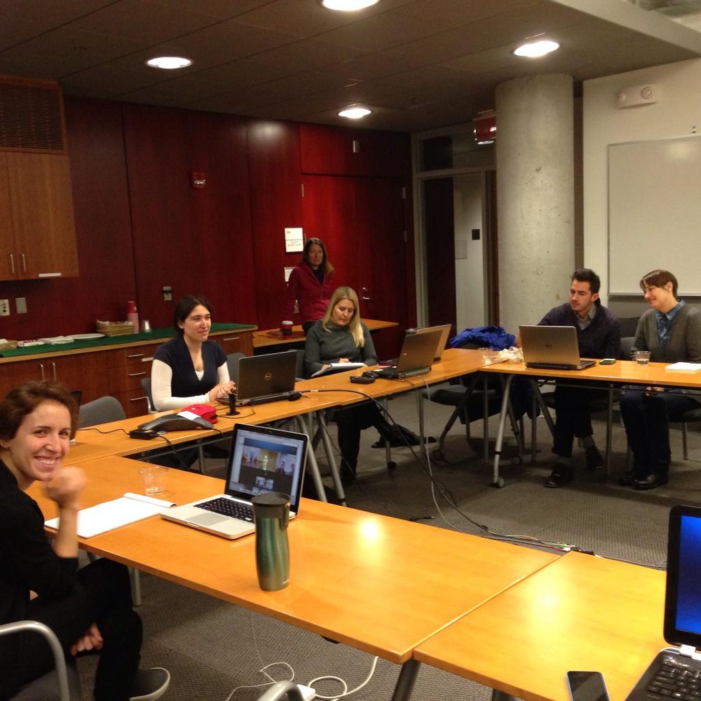 jenlabarbera's tweet image. #ndsr Boston and NY cohorts finally meet! sort of. Via skype.