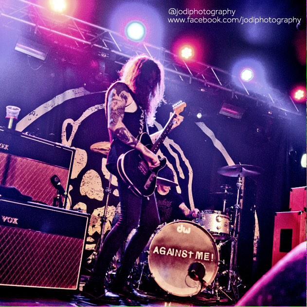 Jodiphotography's tweet image. Against Me! In Birmingham @LauraJaneGrace and @AtomWillard #laurajanegrace #atomwillard #againstme