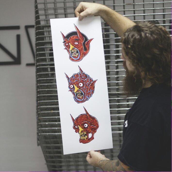 New screenprint By Ramone. Screenprint 4colors limit Edition of 45.
Avaible in sedanegrastudio.com