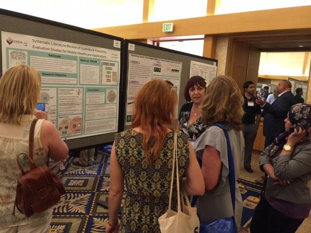 UHNOpenLab's tweet photo. CICC's Eva Appel presents on usability/feasibility methods for #mHealth apps at #med2 2014 conference in Maui http://t.co/QuzEVegwYt