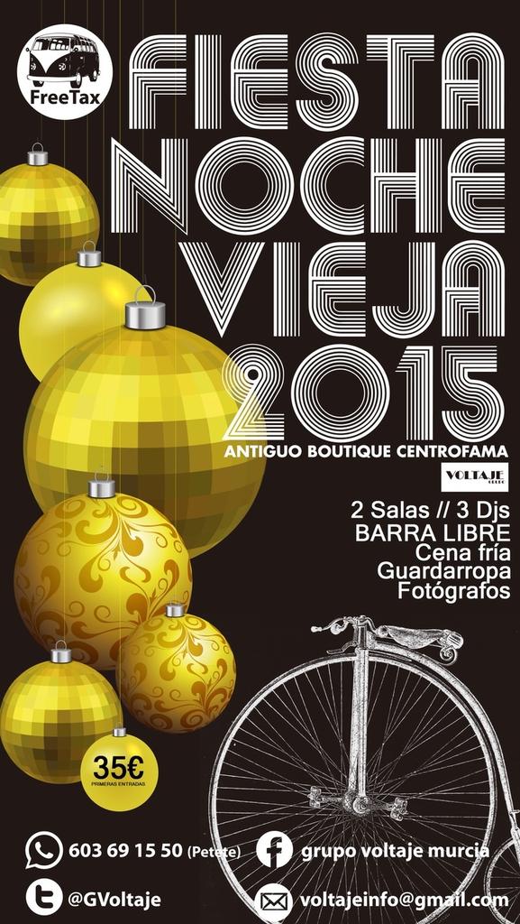 GVoltaje's tweet image. NOCHEVIEJA 2015