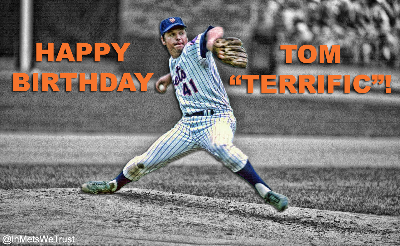 Happy Birthday To The Franchise, Tom Seaver!  