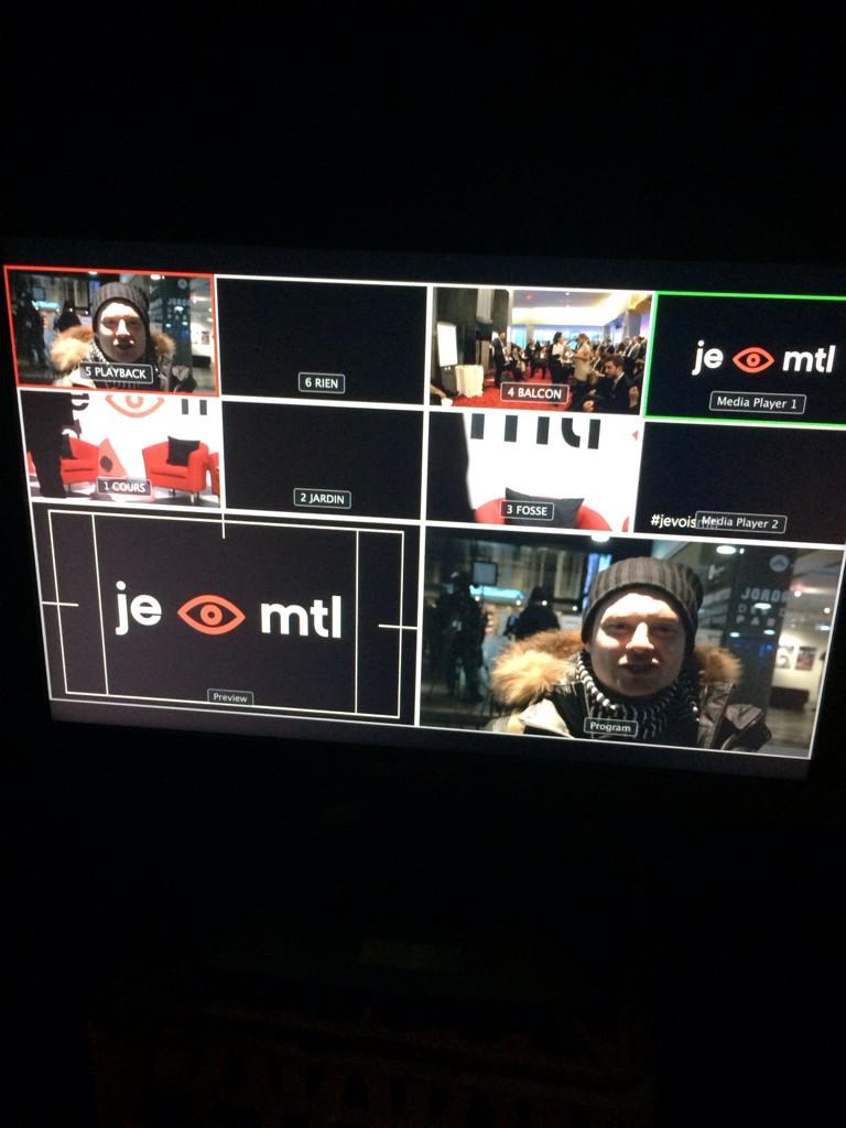 ParceQueFilms's tweet image. #jevoismtl 
@ParceQueFilms réalise le Live stream de #jevoismtl