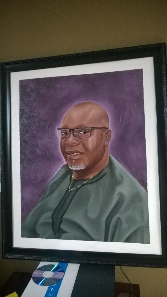 DynamicPaint's tweet image. My painting work, if you want to do your portrait you can contact me on +2348088837945