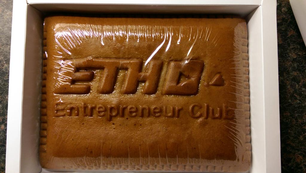 SwissGator's tweet photo. Danke vielmal .@ec_zurich for classy Biber &amp; other tasty speaker gifts. Wonderful audience .@ETH_en life scientists http://t.co/EjooXexreJ