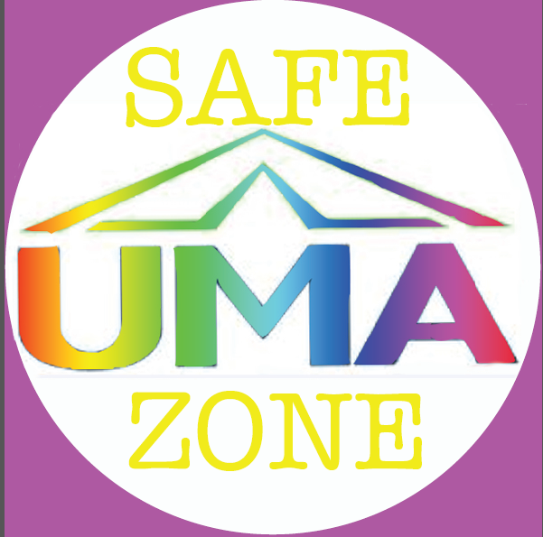 BangorUmaCorner's tweet photo. The office has a new sign up. #SafeZoneProject http://t.co/DU3tPgaSWU