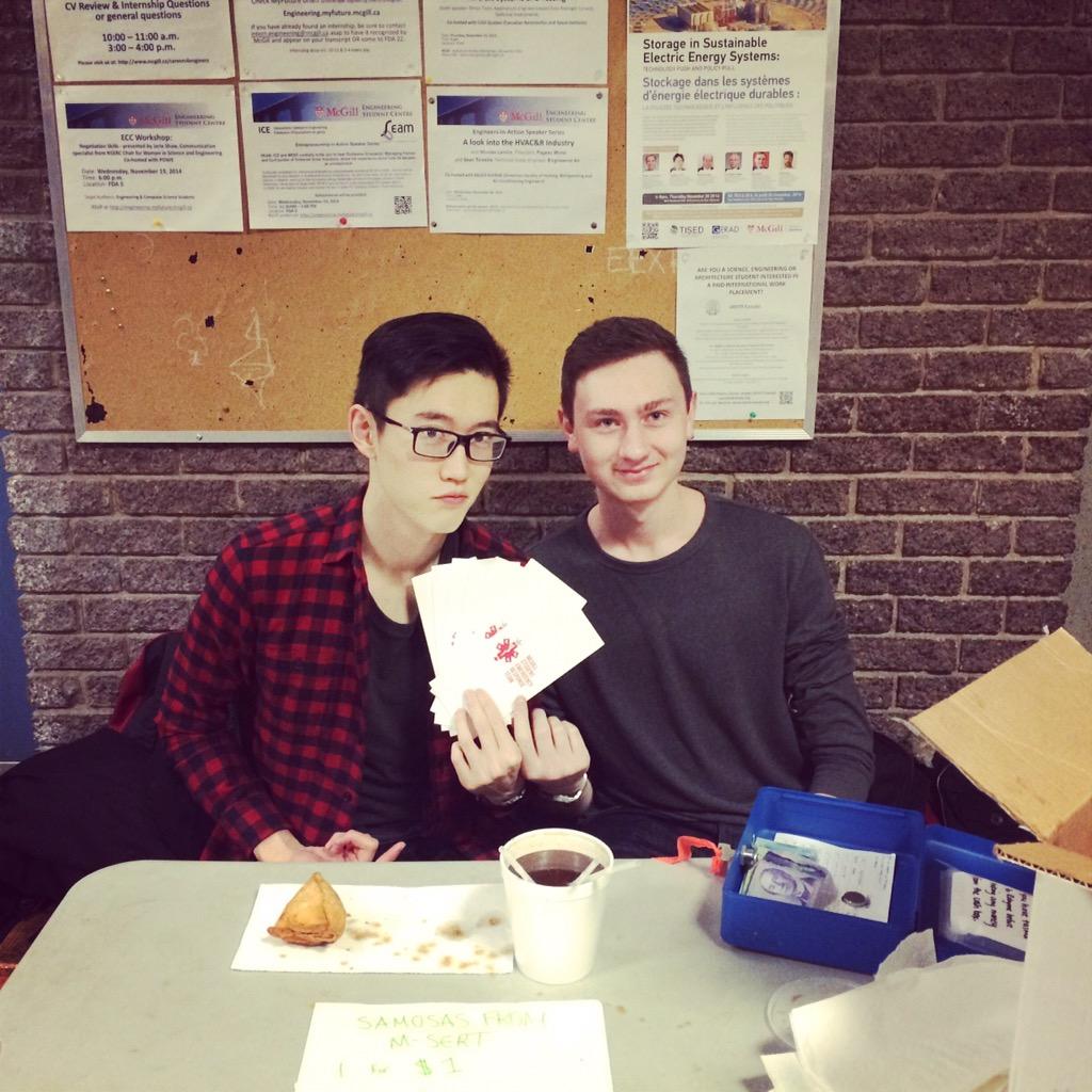 Come to burnside basement and get some delicious samosas! Get them before they're all sold out! ❤️