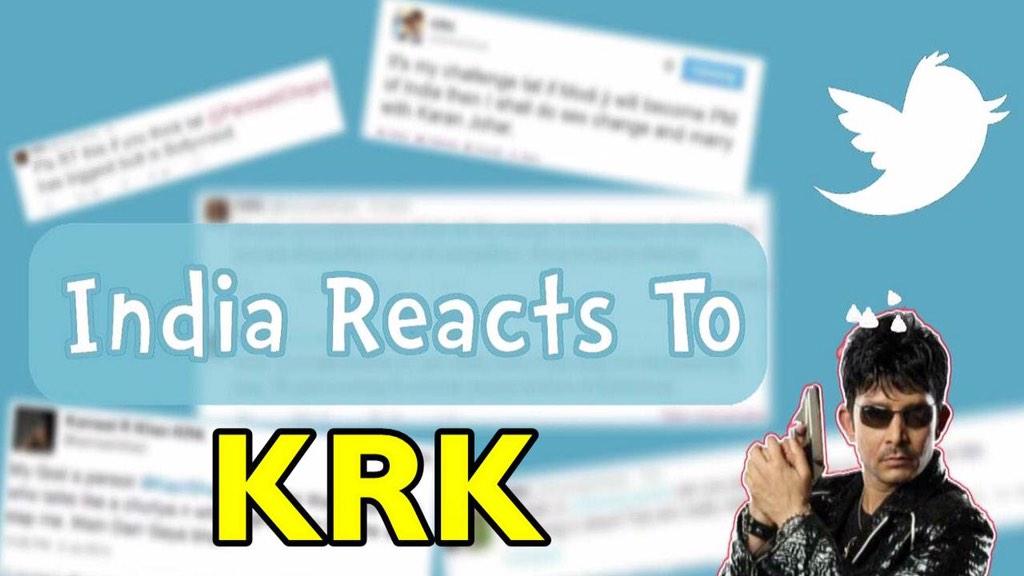 ComedyOneIndia's tweet photo. Watch #Indian youth insult #KRK for his offensive tweets! http://t.co/qdoaRNdvIu @mymalishka @sureshnmenon @HoeZaay http://t.co/8PI7YFcDd4