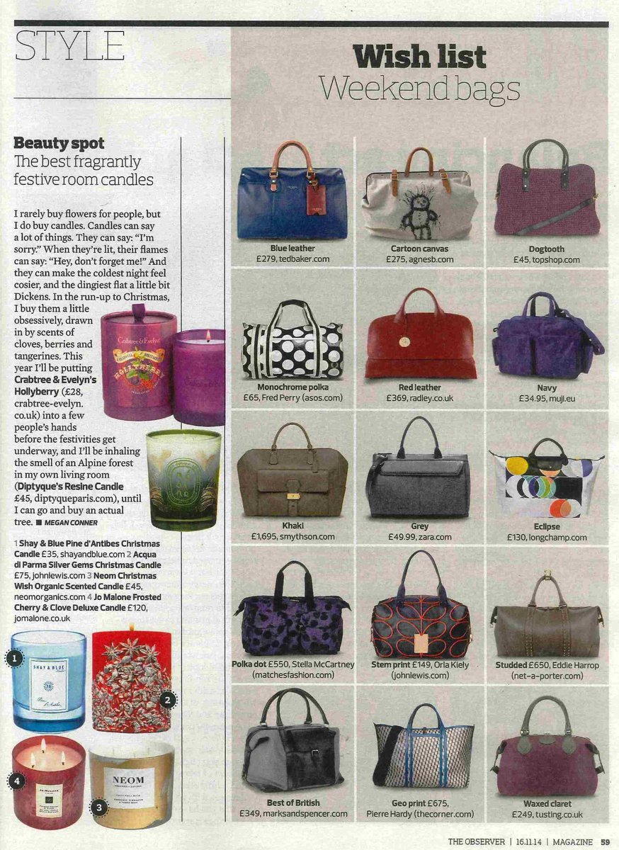 pushprlondon's tweet photo. What's on your #wishlist? @TUSTING's Waxed Claret is on the @ObsMagazine! #PushMens http://t.co/586wv6doEd