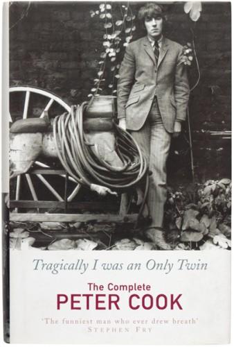 Happy birthday Peter Cook. This book is v funny. Trust me, Ive read it and Im a bookseller.  