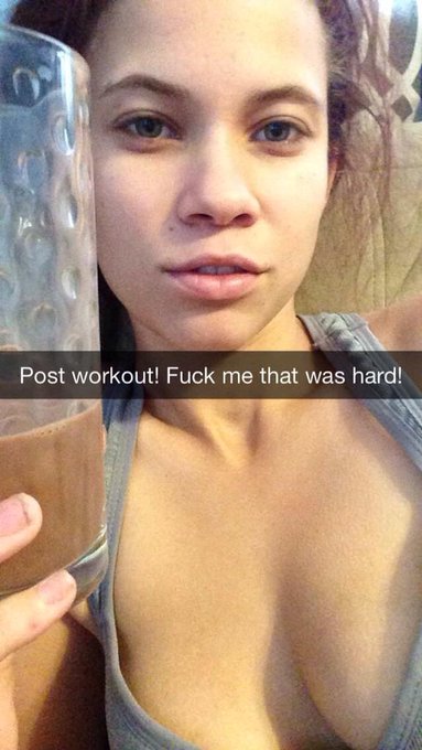 Day 1 of taking life by the balls &amp; getting into shape! Learned im really out of shape but I pushed threw<a href="/tag/tits"class="tags"><span>#tits</span></a>
