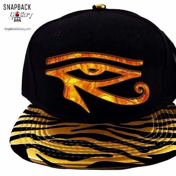 HatToMatch's tweet image. The #EyeofHorus celebrates the rich history of ancient #Egypt! #bmx #sk8r #SnapBack #sk8  #love #gold #mason