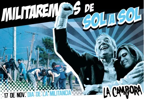 InstitutoPJ's tweet photo. RT @la_campora: La llama inextinguible de la pasión: 17 de Noviembre, Día de la Militancia. http://t.co/sHJA2AQxKB