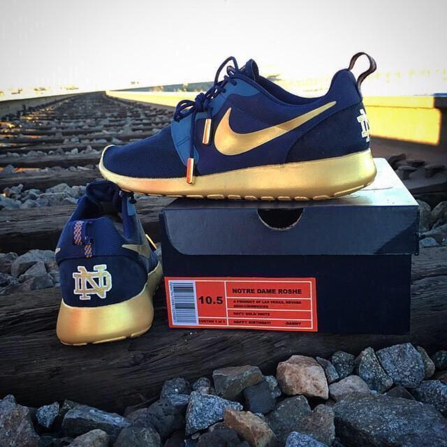 custom notre dame shoes