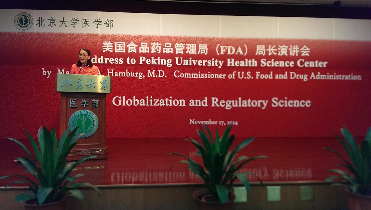 U.S. FDA (@us_fda) on Twitter photo FDA Commish on meeting globalization challenges & strengthening collaboration go.usa.gov/sKdW <a href="/PKUChina/">Peking University</a> FDA Commish on meeting globalization challenges & strengthening collaboration go.usa.gov/sKdW <a href="/PKUChina/">Peking University</a>