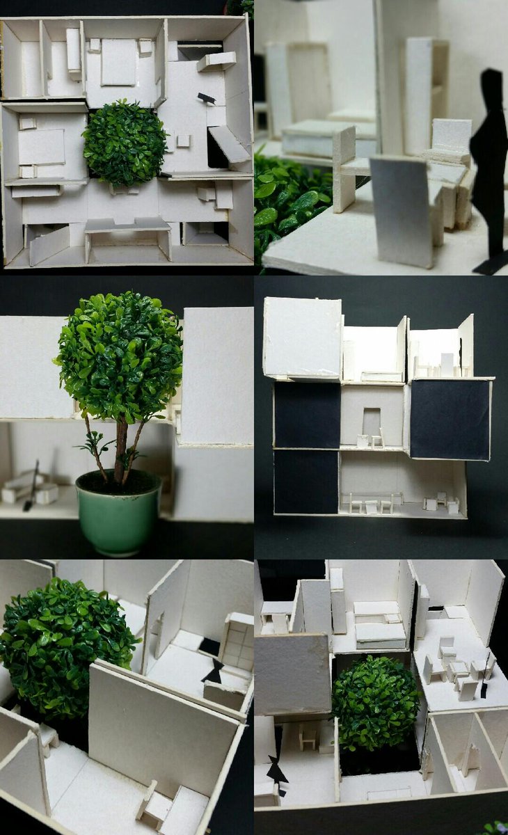 Sour_CherryVJ's tweet photo. #doublehouse #architecture #model http://t.co/360JQCH7OU http://t.co/0F16MYls9y