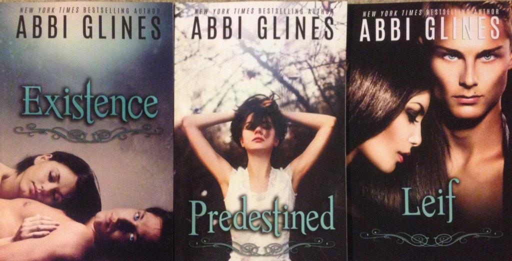 Nothing like coming home to new @AbbiGlines books! #Existence #Predestined #Leif #GorgeousCovers