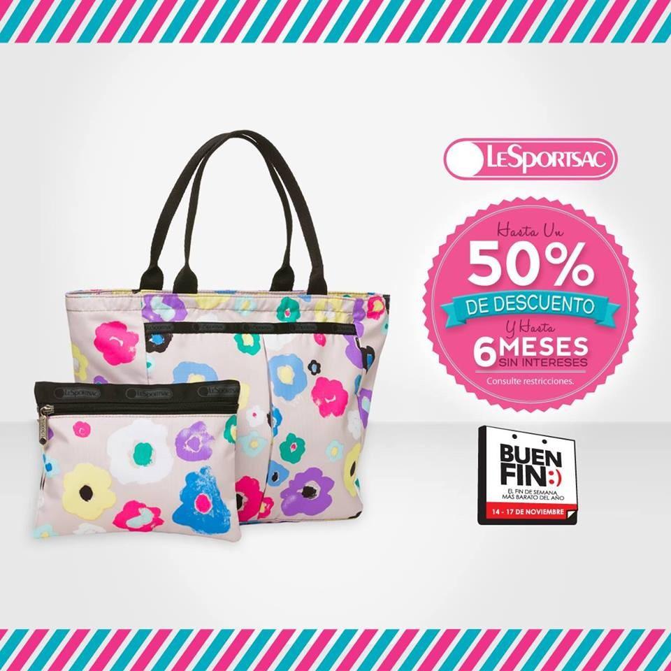 Todavía estás a tiempo de aprovechar #ElBuenFin2014 Tenemos hasta 50% de descuento en tus #Bolsas #LeSportsac http://t.co/zYAUnbCVxE