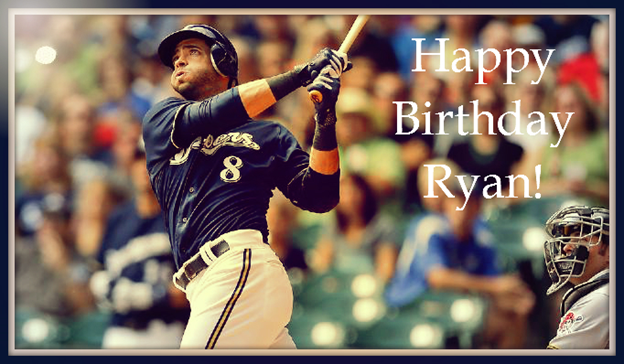 Rookie of the year, an NL MVP & 5-time All Star. Help us wish slugger Ryan Braun a Happy Birthday! 