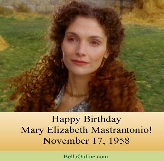 Happy Birthday to actress Mary Elizabeth Mastrantonio! What do you know her from? 