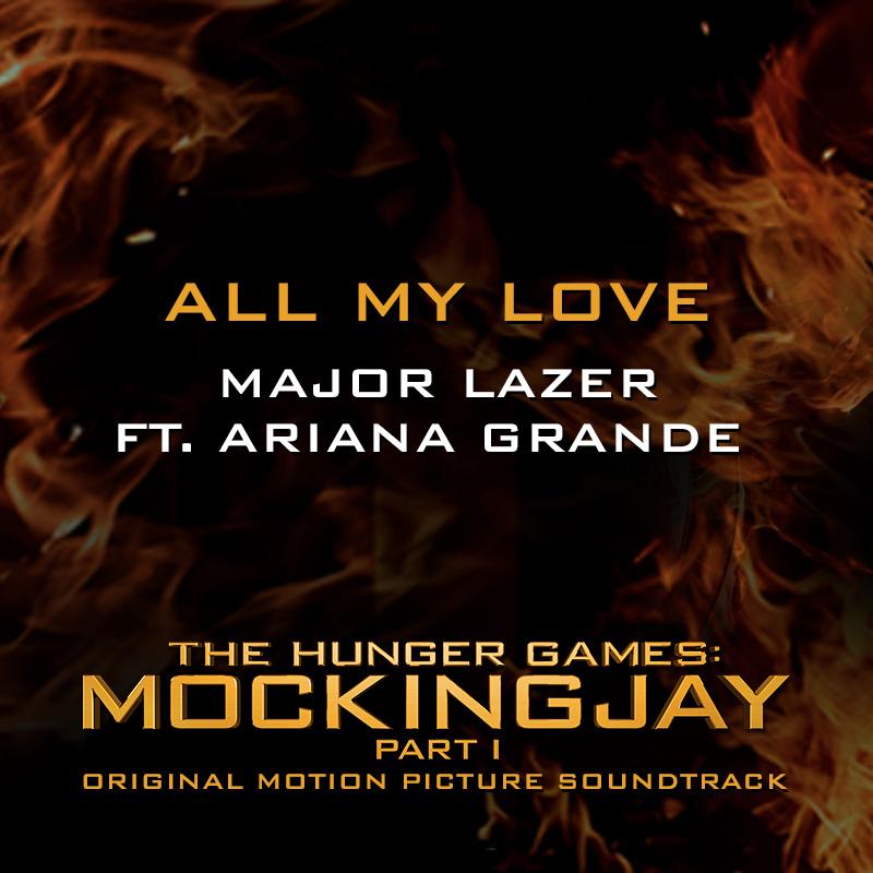 MAJORLAZER's tweet photo. NEW MAJOR LAZER X @ArianaGrande 'ALL MY LOVE' IS AVAILABLE NOW.  http://t.co/WBxU5mljpH #MOCKINGJAYPART1 http://t.co/E4kNOEWgom
