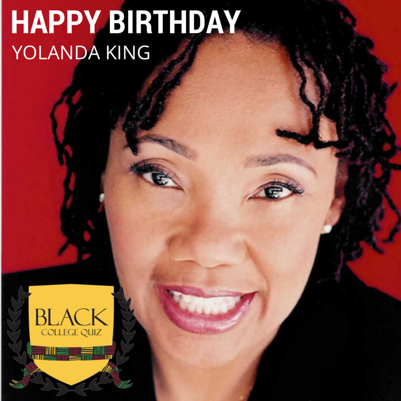 Happy Birthday Yolanda King! 