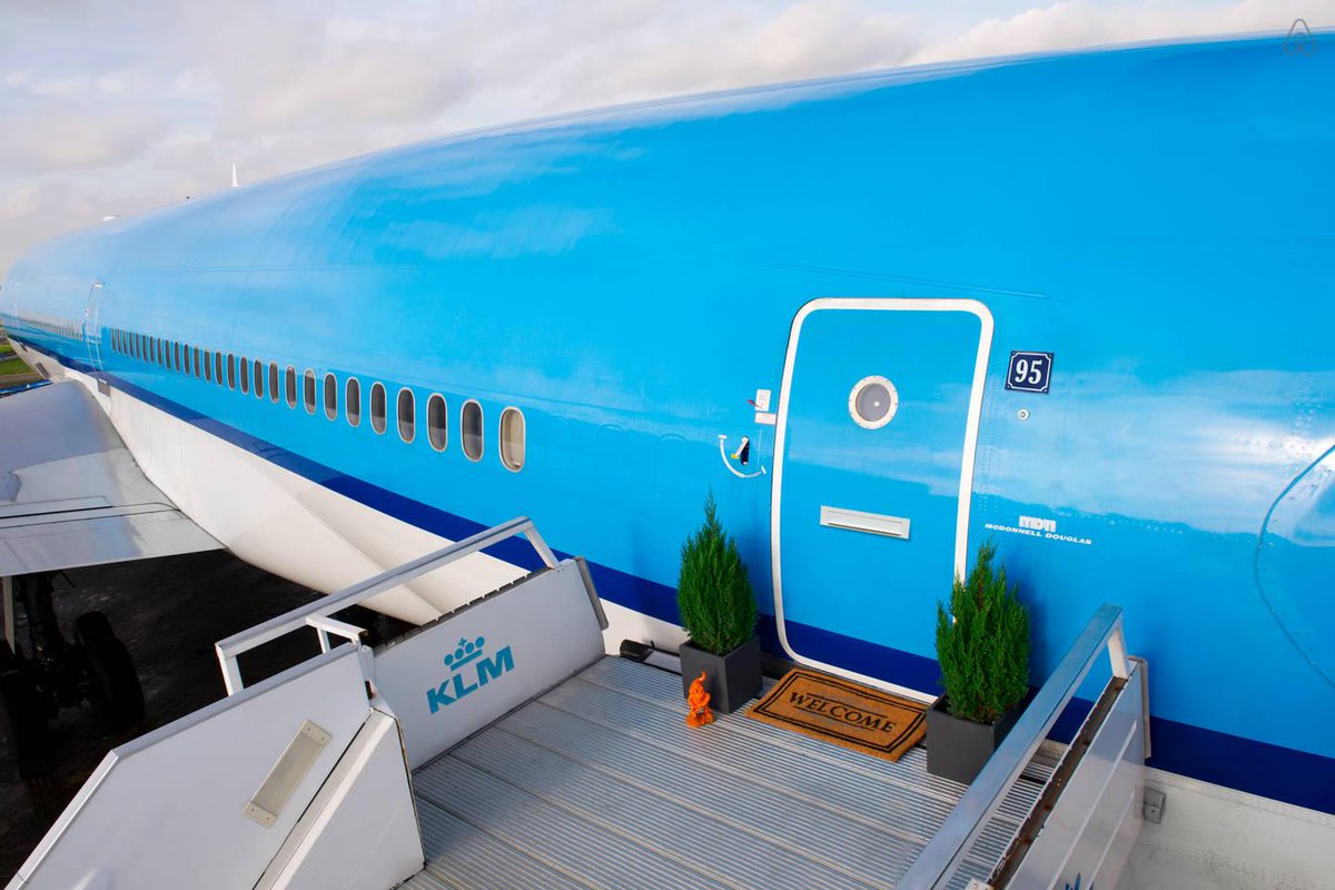Airbnb's tweet photo. It's a bird, a KLM plane, it's...actually an apartment. Win a night's stay here: http://t.co/SbwwgR47Tl http://t.co/ZFiNLFNUW3