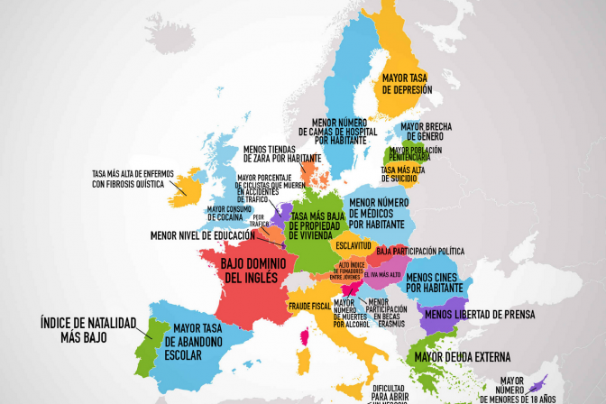 ¿Qué es lo peor de cada país europeo? Descúbrelo en este mapa interactivo antena3.com/noticias/mundo…