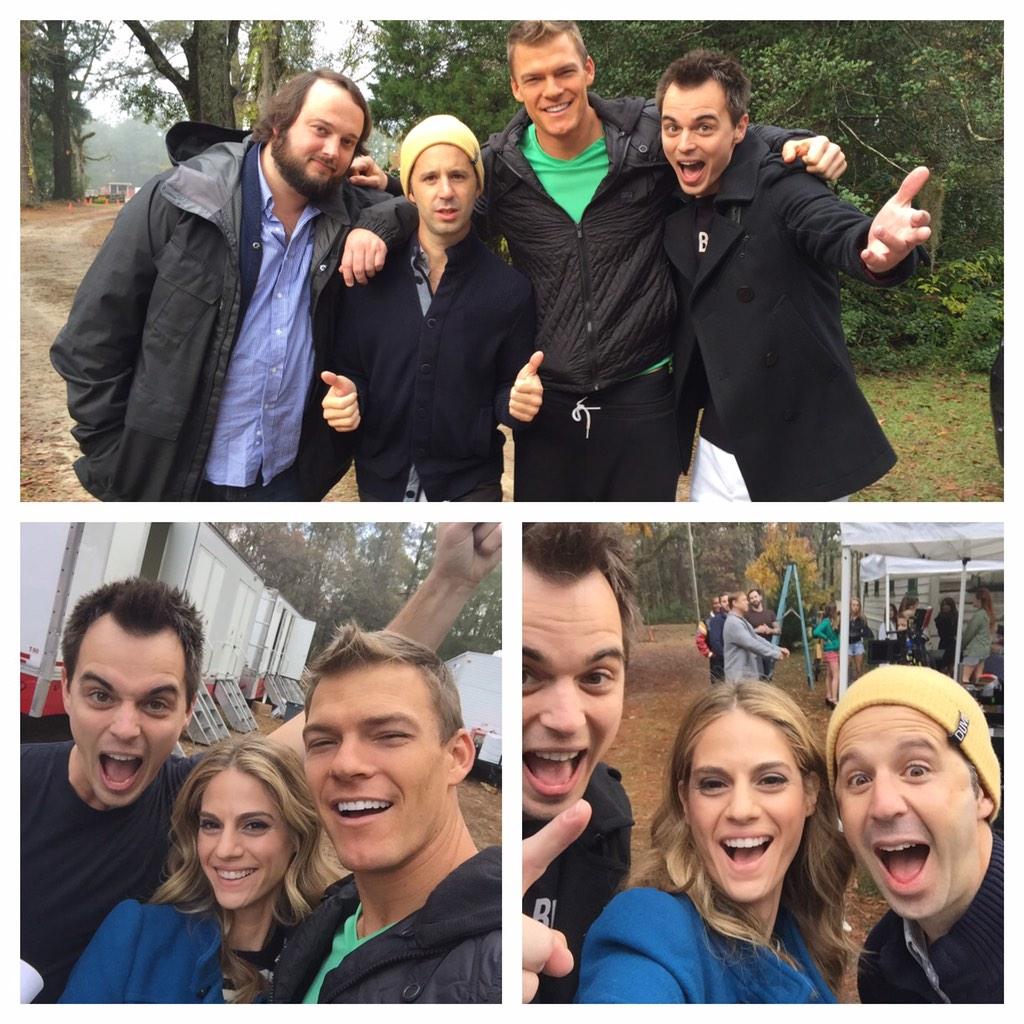 THEEdarinbrooks's tweet photo. Are you ready?! First day of filming @BMSTheMovie! RT if you can't wait to see it!!! @alanritchson @KrugerKelly ... http://t.co/E1liSWDkPU