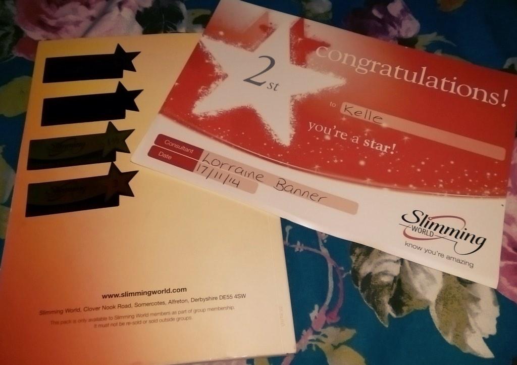 kelle_scott's tweet photo. #16weeks #2stonelighter @SlimmingWorld 1.5lb lost this week #yay http://t.co/dfJ6BXOwRt