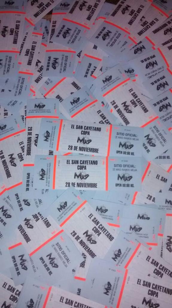 5toCOM's tweet photo. YA ESTAN LAS ENTRADAS, 28N TODO DEL ORTO http://t.co/UXTMt4MN9S