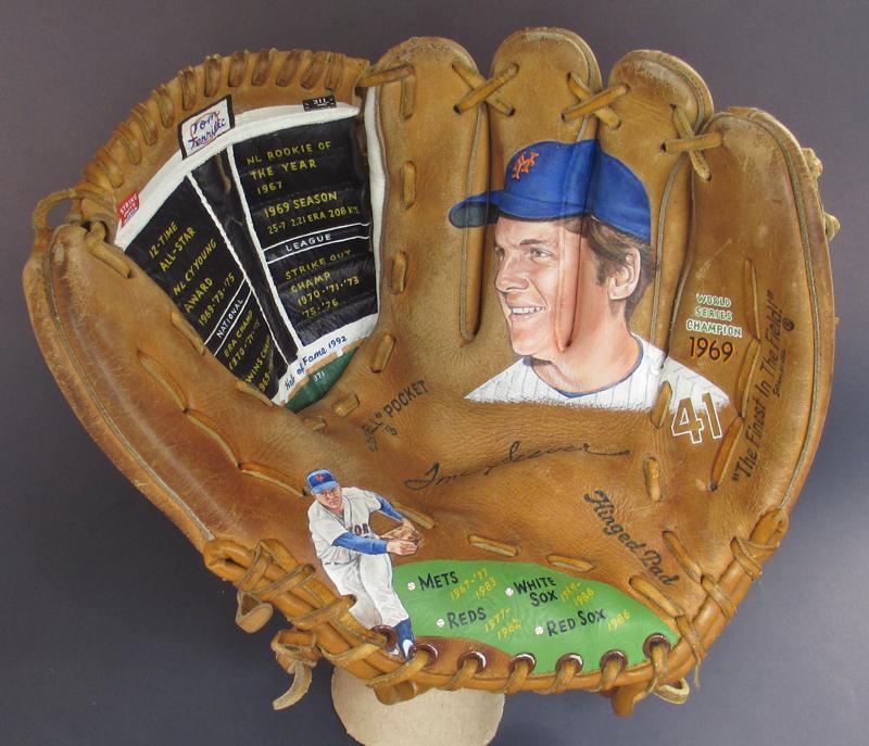 Happy Birthday to Hall of Famer (Painted glove: 