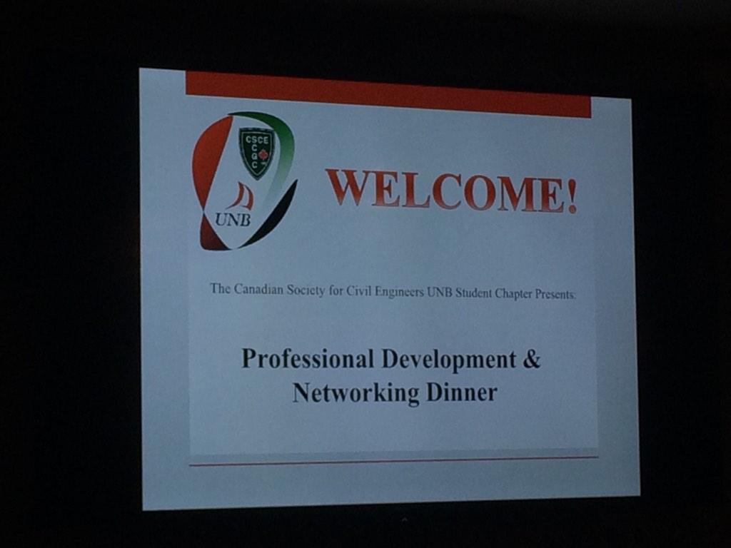 dshukla72's tweet image. So honored to be speaking at the Civil Engineers @UNB Student Chapter #csce2014