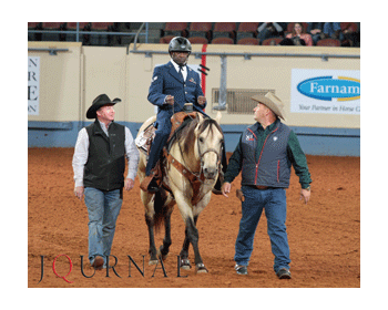 Did you miss the para-reining demonstration class at #AQHAWorldShow? Watch highlights here >> ow.ly/EqBZ8