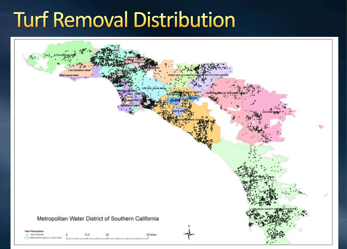 mwdh2o's tweet photo. Where is turf removal happening in SoCal? Everywhere. Join the crowd &amp; #bewaterwise http://t.co/m2zWcuEv04 http://t.co/LXH0SthKa2